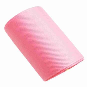 Yarda de Listón Acordonado 7.5cm Rosado