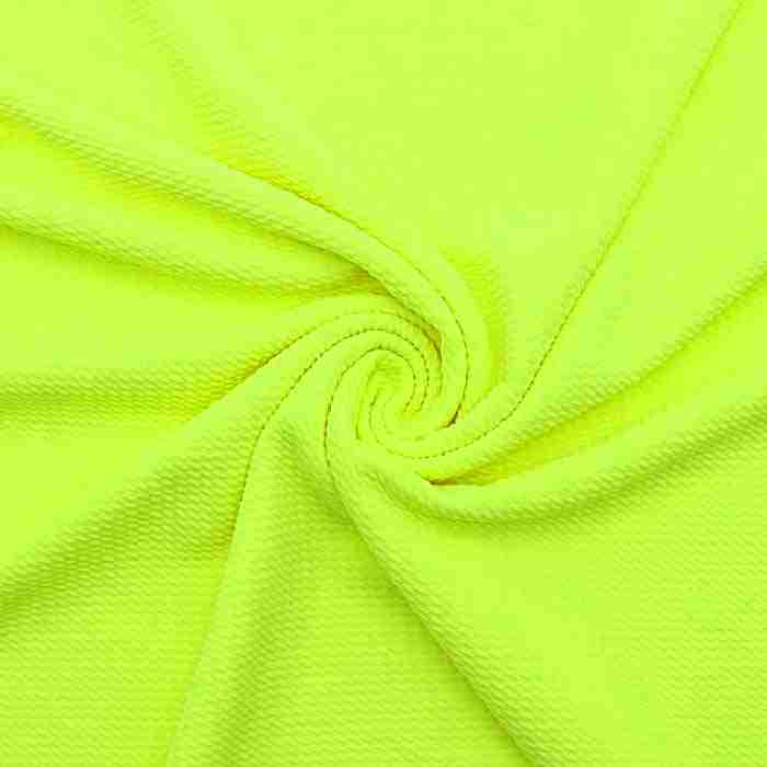 Tramo de Tela Liverpool Amarillo Neón