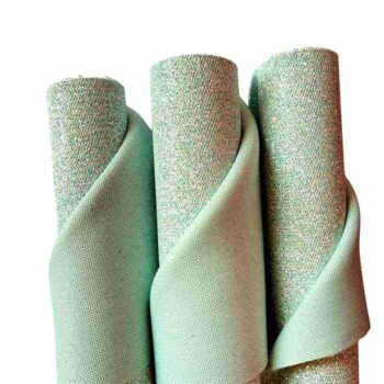 Tramo Vinil Doble Cara Mini Glitter - Lino Aqua