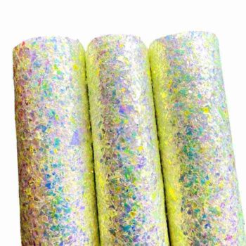 Tramo de Vinil Escarchado Fiesta Lima Limón