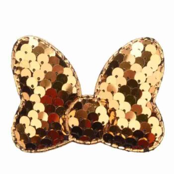 Moño de Minnie Dorado Lentejuela Reversible