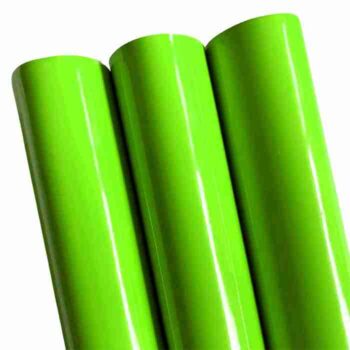 Tramo de Vinil Charol Verde Limón