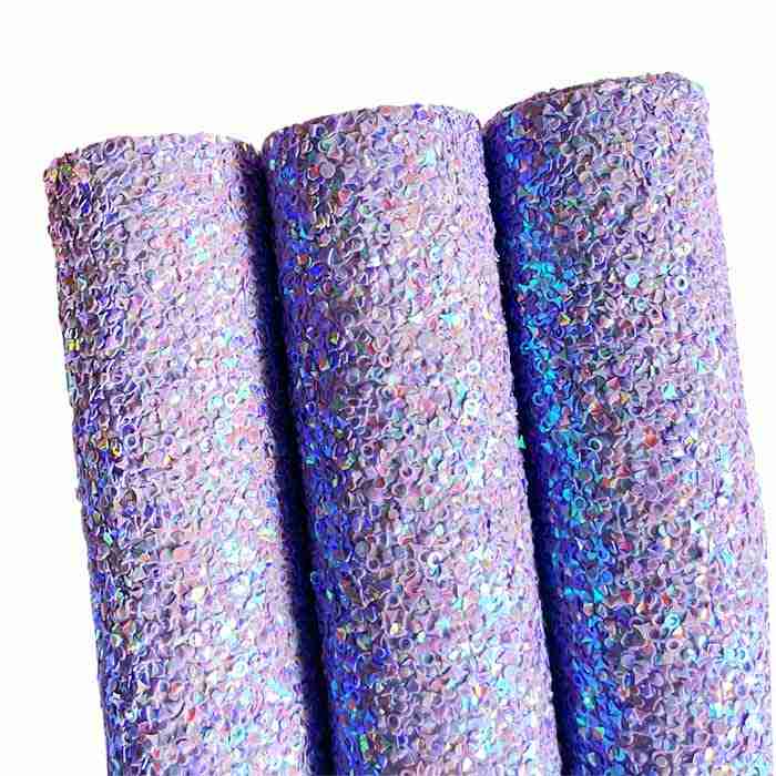 Tramo de Vinil Escarchado Especial Lila
