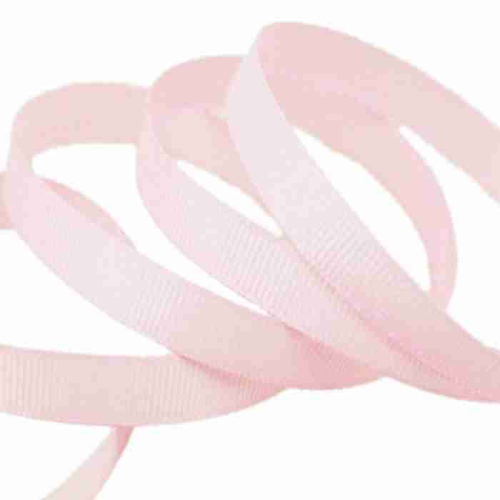 Yarda de 1cm Acordonado Rosa Pálido