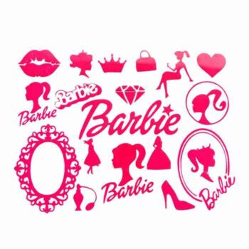 Kit de Planchables Barbie Glitter o Espejo