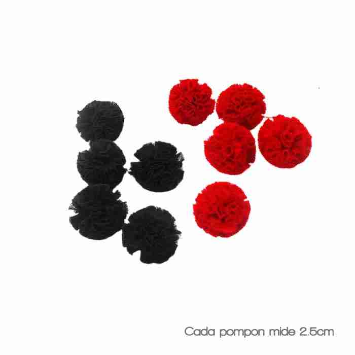 Kit de 10 pompones de Gaza Minnie