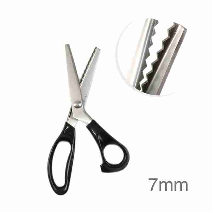 Tijera Grande corte zigzag