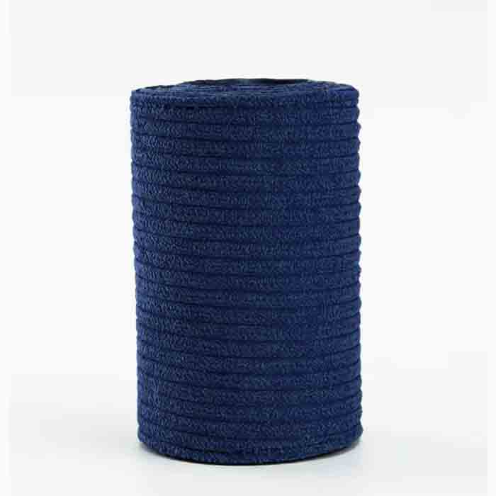 Yarda de Listón Pana 7.5cm Azul Marino