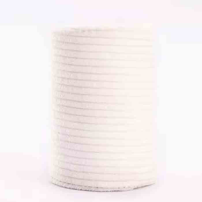 Yarda de Listón Pana 7.5cm Blanco