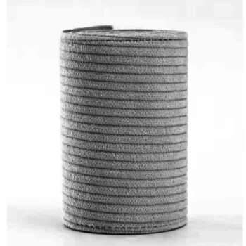 Yarda de Listón Pana 7.5cm Gris