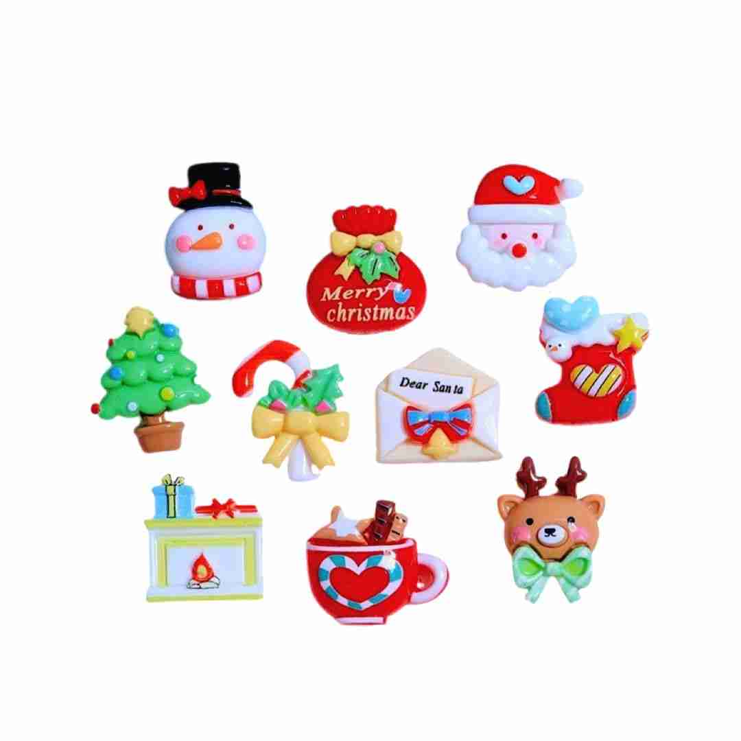 Kit de 10 Resinas Navideñas