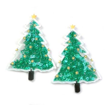 Shaker Árbol Navideño Grande Esferas Amarillas