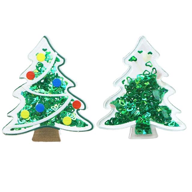 Shaker Árbol Navideño Esferas Colores Primarios