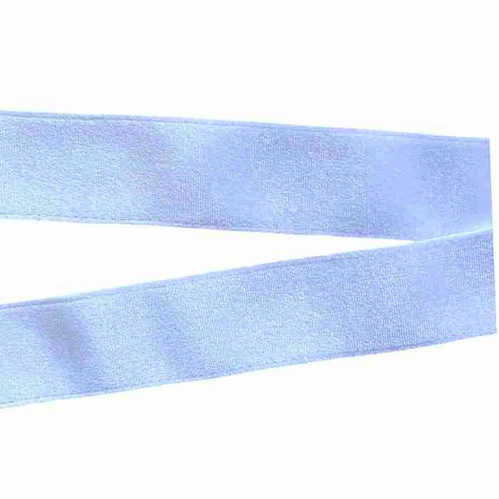 Yarda de Listón Terciopelo 3.8cm Blanco