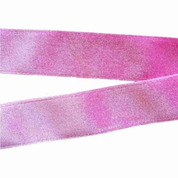Yarda de Listón Terciopelo 3.8cm Rosa