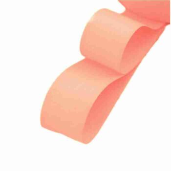 Yarda de Listón Acordonado 3.8cm Salmón