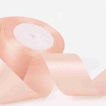 Yarda de Listón Satinado 3.8cm Melón