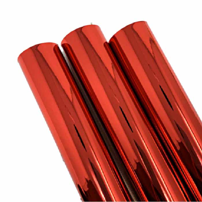 Tramo de Vinil Espejo Rojo