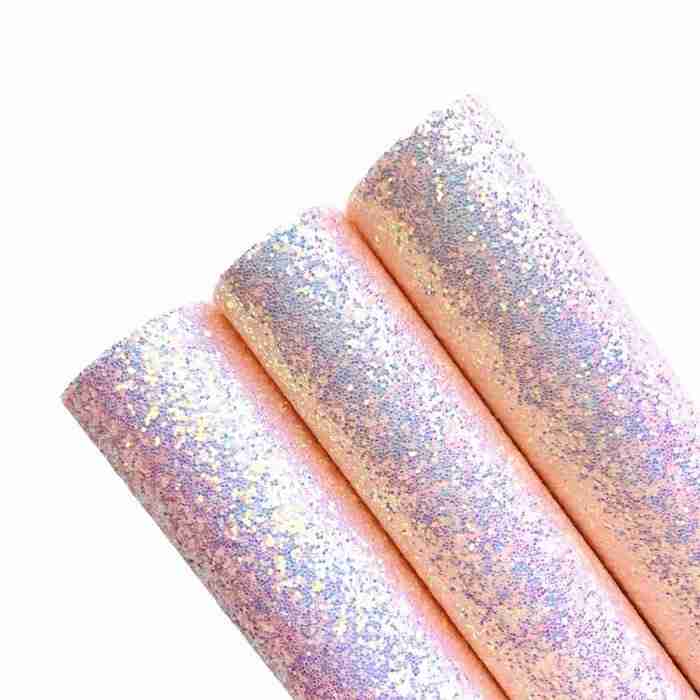 Tramo de Vinil Escarchado Melón