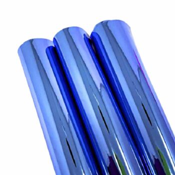 Tramo de Vinil Espejo Azul Rey