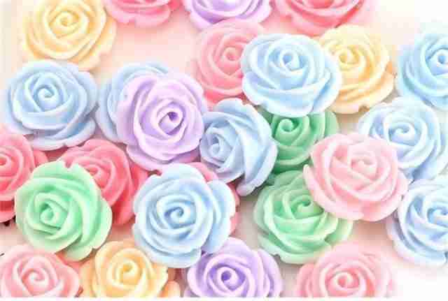 Kit de 6 resinas de Rosas