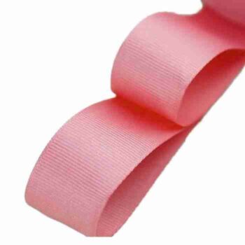 Yarda de Listón Acordonado 3.8cm Palo Rosa Pastel