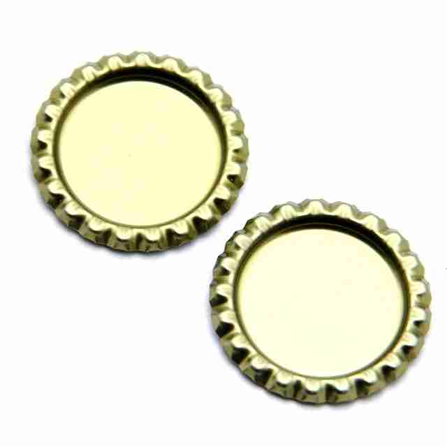 Tapita Metálica Dorada