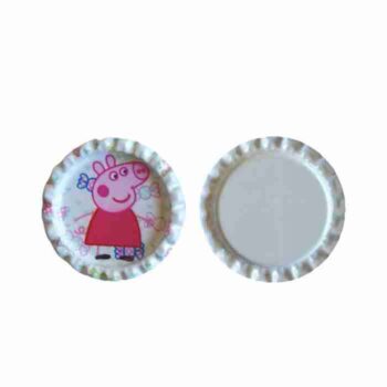 Tapita Metálica Peppa Pig