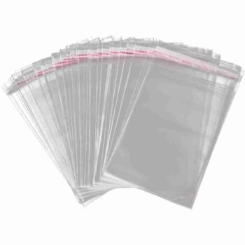 50 Bolsas de Cristal 13*24cm sin Colgante