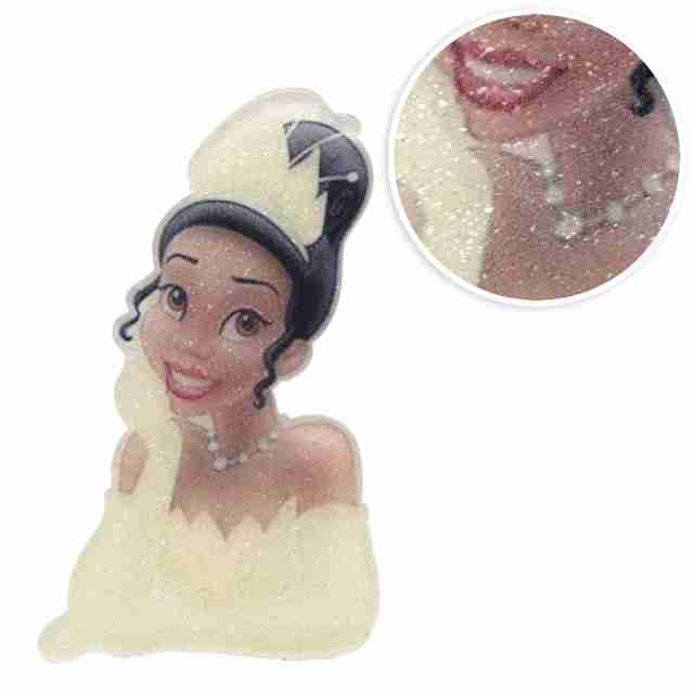 Resina Plana Glitter Tiana