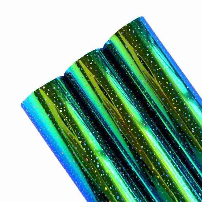 Tramo de Vinil Charol Sideral Azul