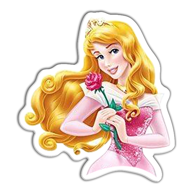 Resina Plana Princesa Aurora