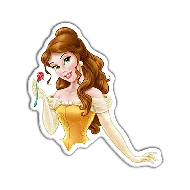 Resina Plana Princesa Bella