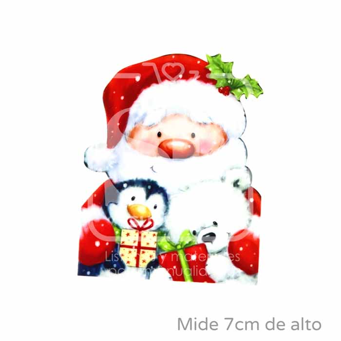 Resina Plana Santa Regalos