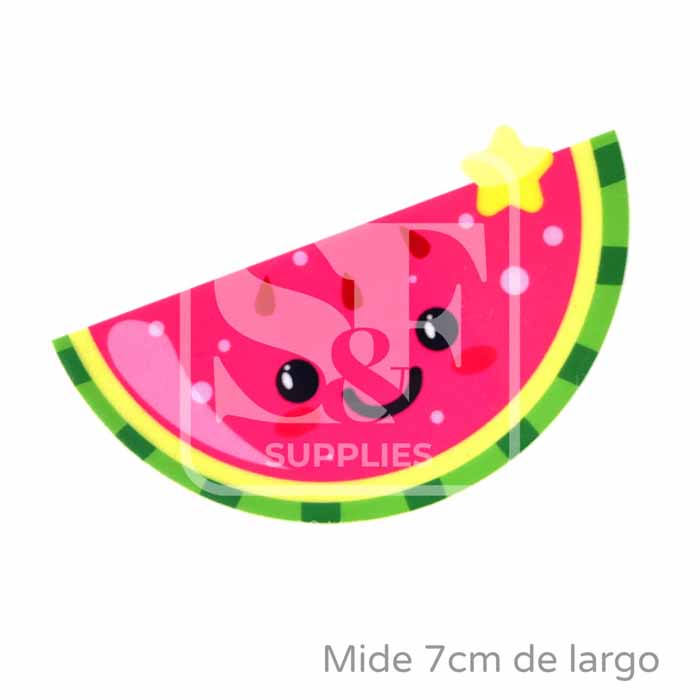 Resina Plana Sandía Kawaii