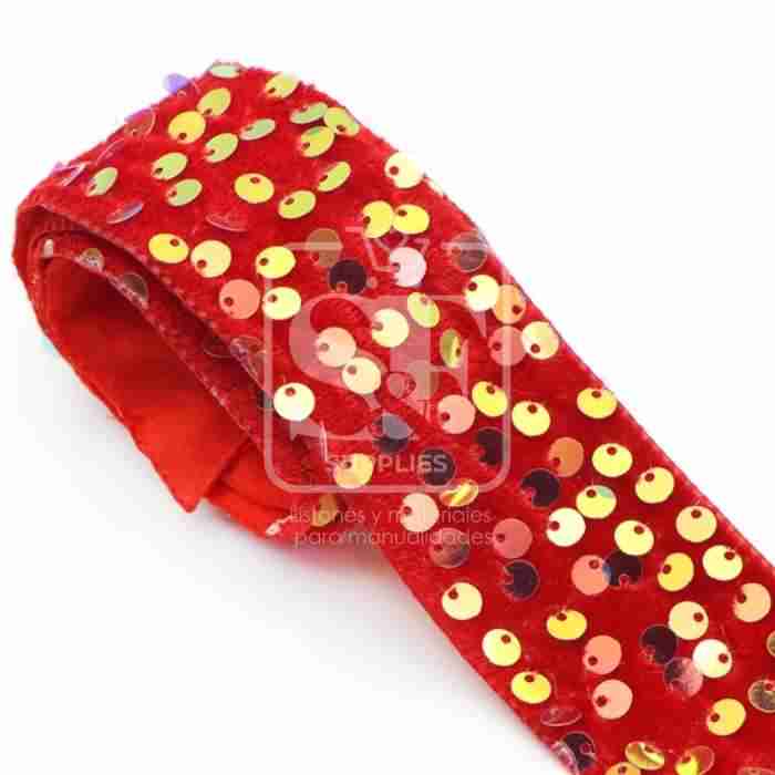 TerciopeloLentejuela38rojo