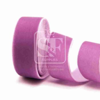 Yarda de Listón Terciopelo 3.8cm Lila