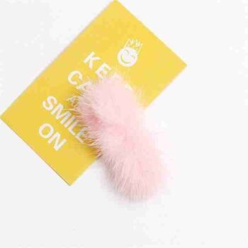 Peluche de Mink Rosa Bebé