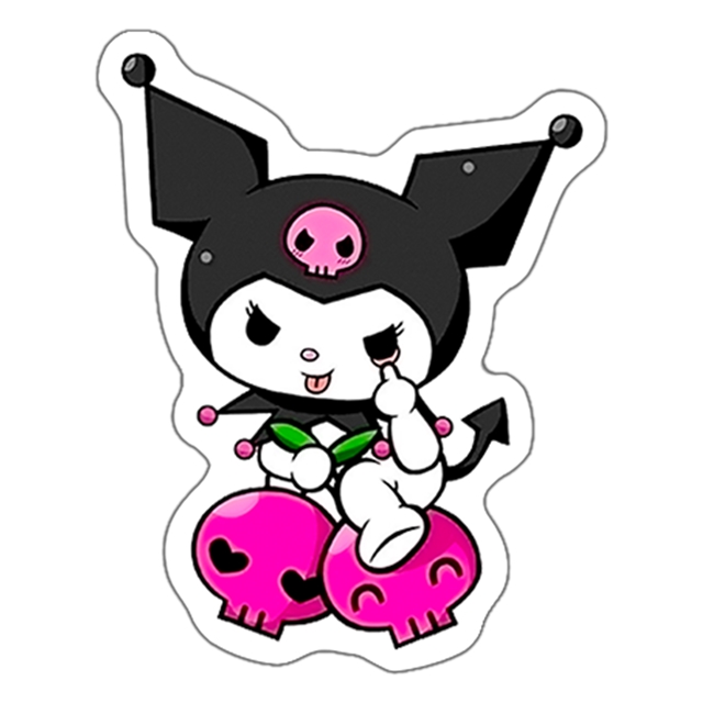 Resina Plana Kuromi Calaberas