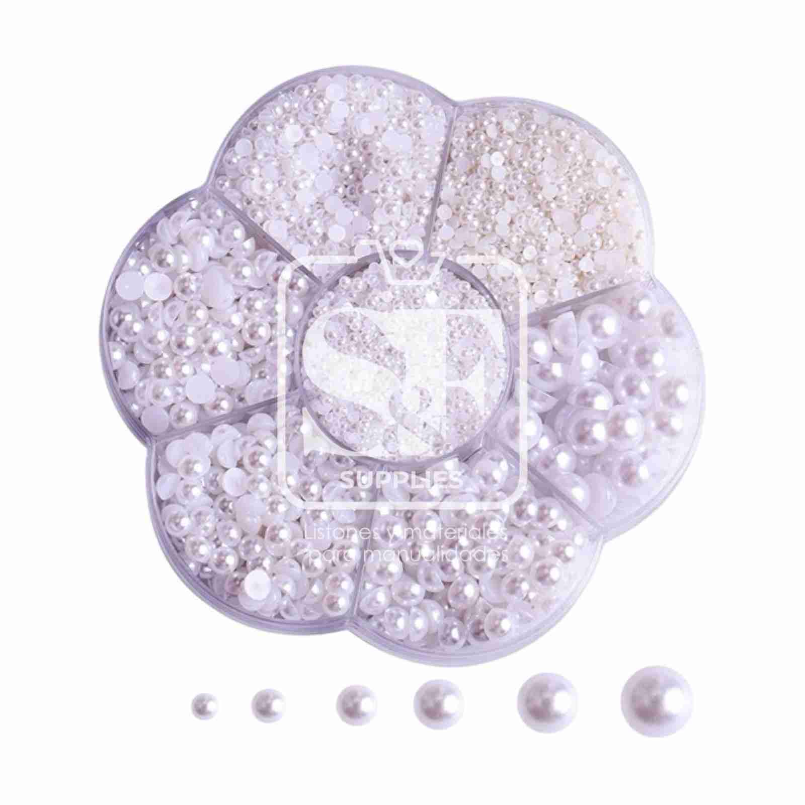 Kit de Medias Perlas Blancas