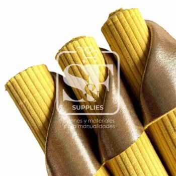 Tramo Vinil Doble Cara Dorado - Pana Amarilla