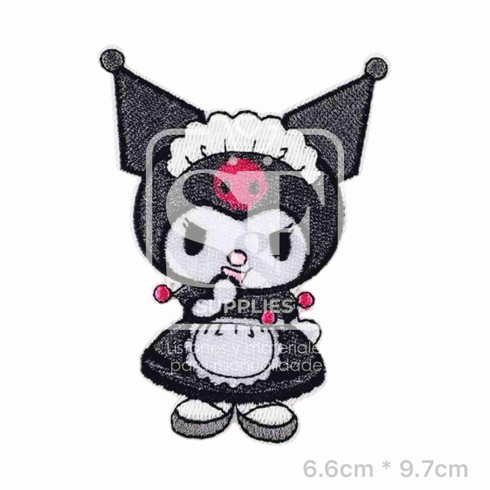 Parche Adhesivo y Tejido Kuromi