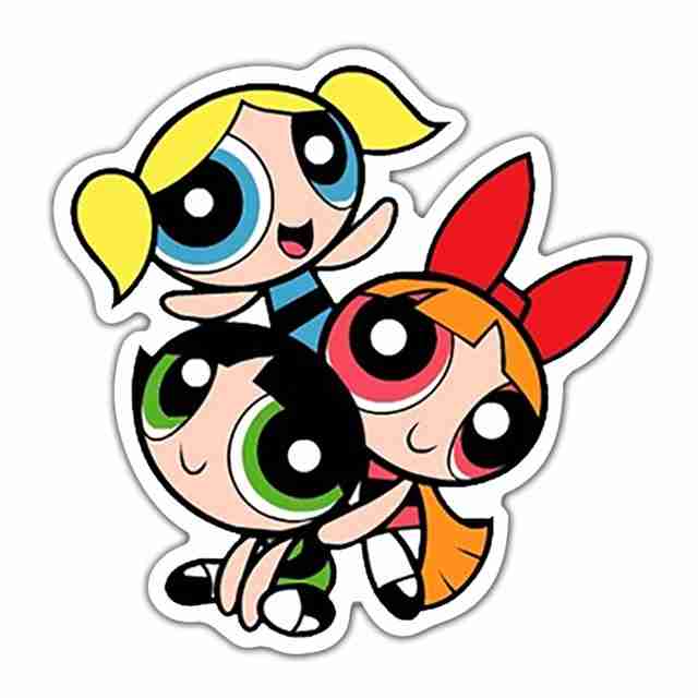 Resina Plana Chicas Superpoderosas