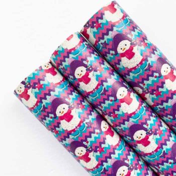 Tramo de Glitter Encapsulado Snowman