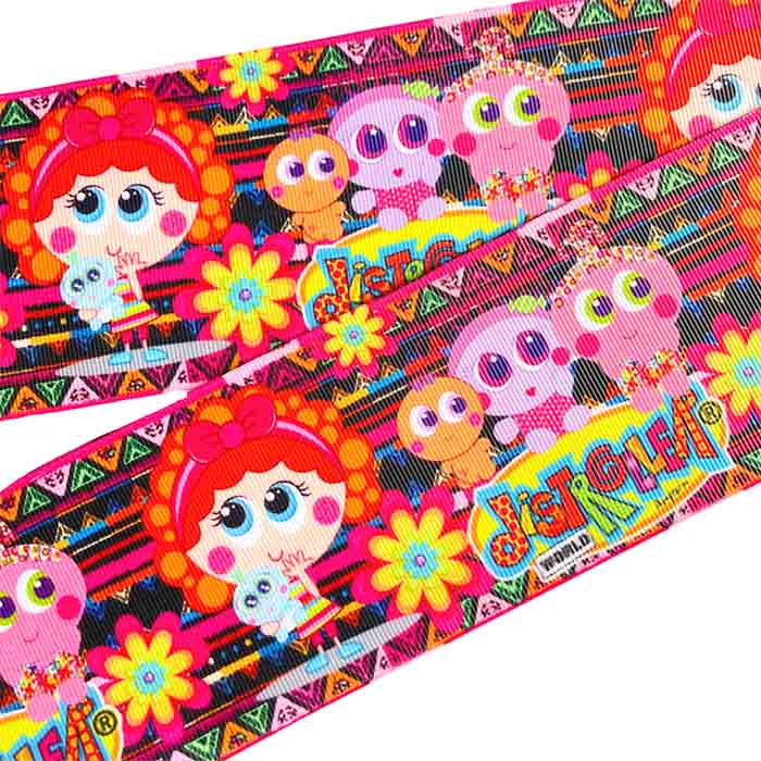 Yarda de Listón Estampado 7.5cm Distroller