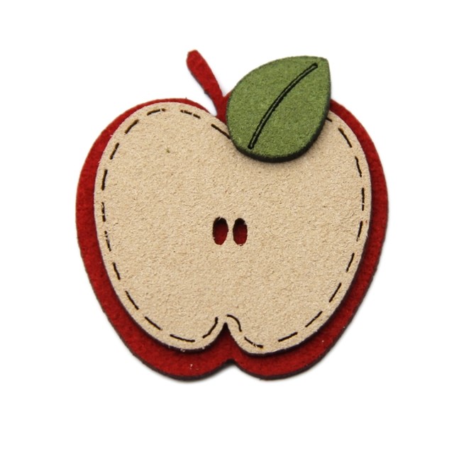 Parche Manzana a la Mitad