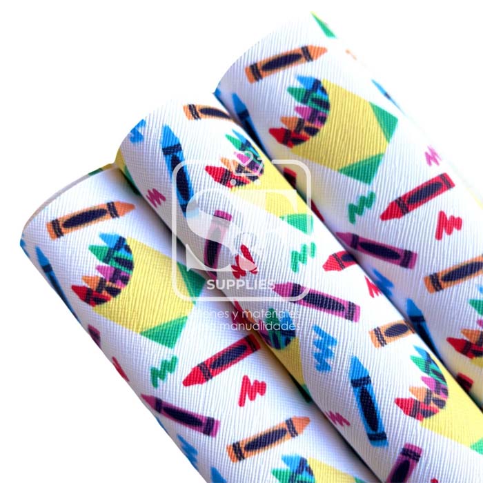 Tramo Prada Estampado Caja de Crayolas