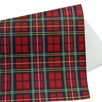 Tramo de Prada Estampado Escocés