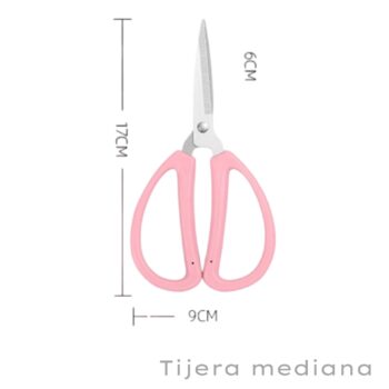 Tijera Rosa Mediana para Vinil