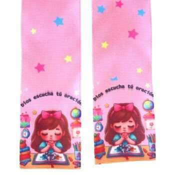 Tira de Listón 7.5cm Dios Escucha tu Oración